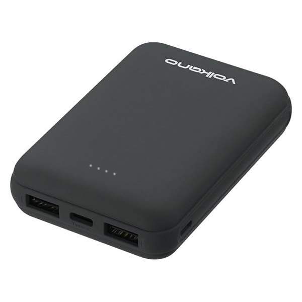 Volkano Nano Series 10000mAh Powerbank Black VK-9010-BK(V2)