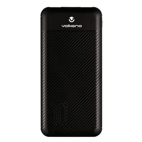 Volkano Fuel Series 10000mAh Powerbank Black VK-9014-BK(V2)