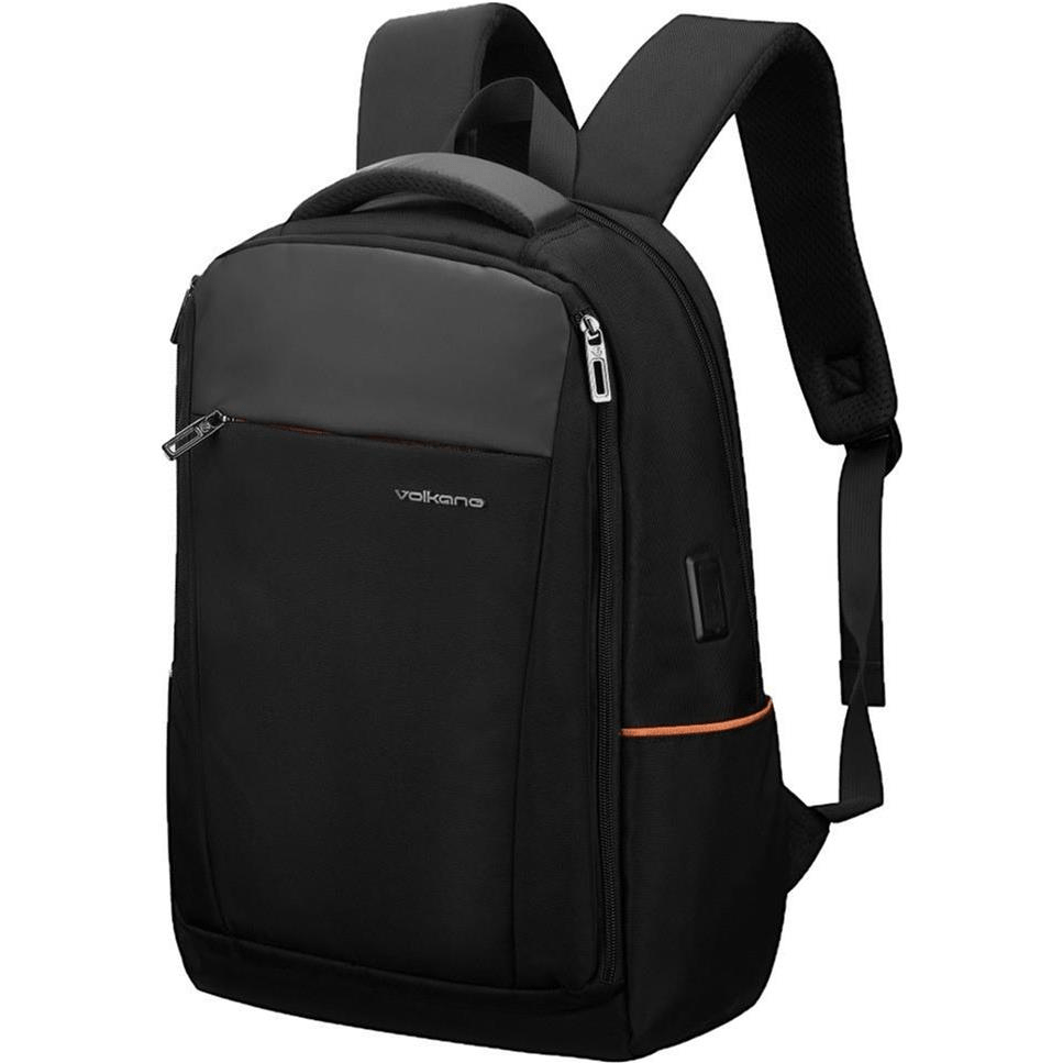 Volkano Atlanta 15.6-inch Notebook Backpack - Black VK-9174-BK