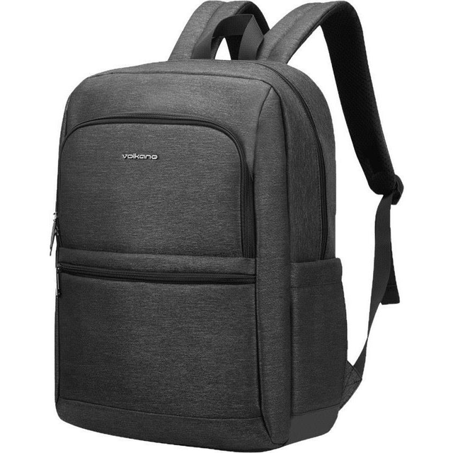 Volkano Pulse 15.6-inch Notebook Backpack - Charcoal VK-9177-CH