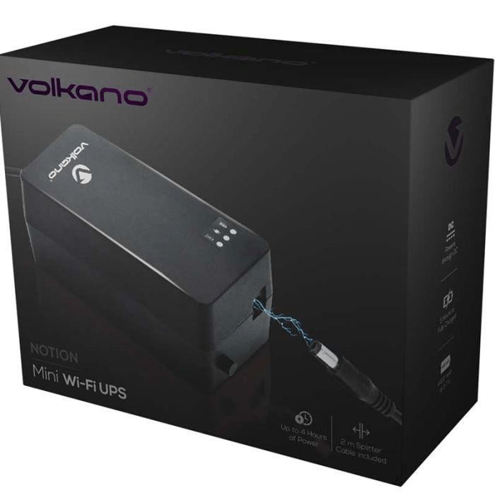 Volkano Notion Series 4400mAh Mini UPS VK-9200-BK