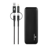 Volkano 20000mAh Powerbank with 4-in-1 Cable Black VK-BUN-10