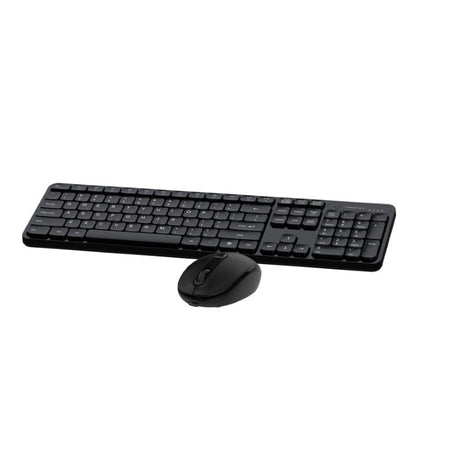 VolkanoX Garnet Series Wireless Keyboard and Mouse Combo Black VKX-20008-BK