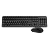 VolkanoX Garnet Series Wireless Keyboard and Mouse Combo Black VKX-20008-BK