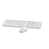 VolkanoX Garnet Series Wireless Keyboard and Mouse Combo White VKX-20008-WT