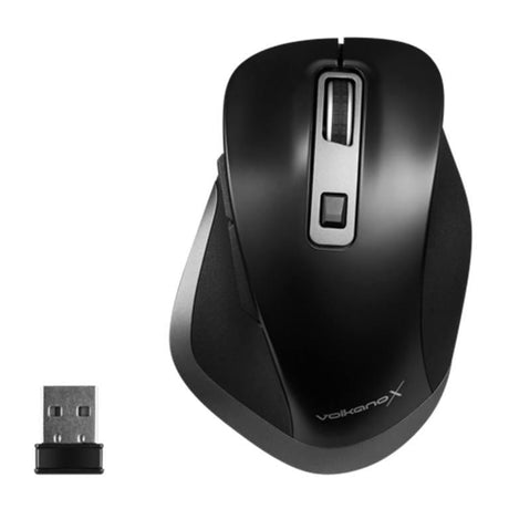 VolkanoX Amber Series Tri-Mode Rechargeable Wireless Mouse VKX-20085-BK