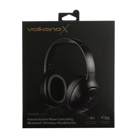 VolkanoX VXH300 Hybrid ANC Bluetooth Headphones Black VKX-2104-BK