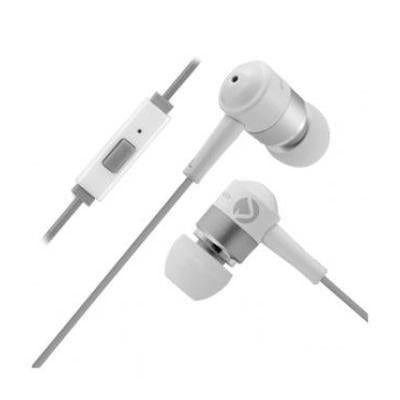 Volkano Stannic Earphones With Mic White VSN202-WHT(V2)