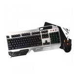 Volkano VX Gaming Combat Series Metal Keyboard and Mouse Combo VX-101-BKSL