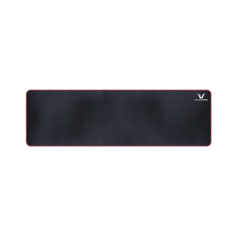 Volkano VX Gaming Battlefield Series Extra Wide Gaming Mousepad Black Red VX-109-BKRD