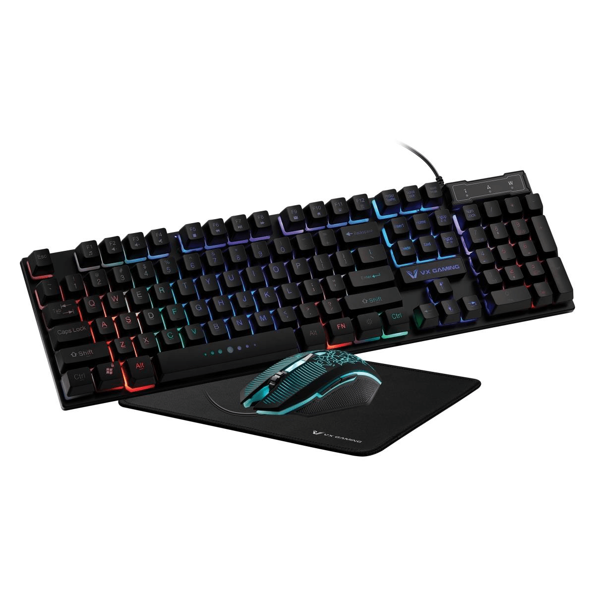 Volkano VX Gaming Artemis Series 3-in-1 Keyboard and Mouse Combo VX-144-BK(V1)