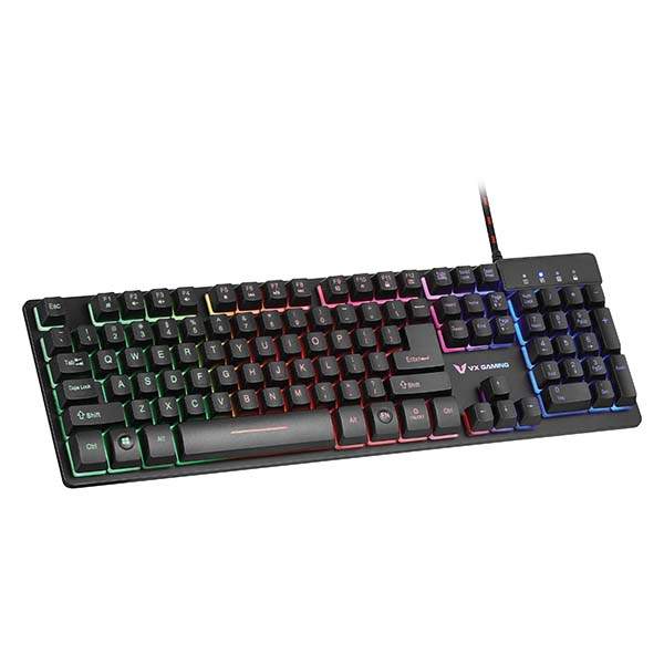 Volkano VX Gaming Poseidon Series Semi-Mechanical Gaming Keyboard VX-151-BK