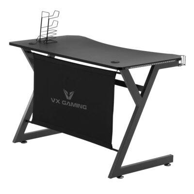 Volkano VX Gaming Balder Series Gaming Desk with RGB Lighting VX-165-BK