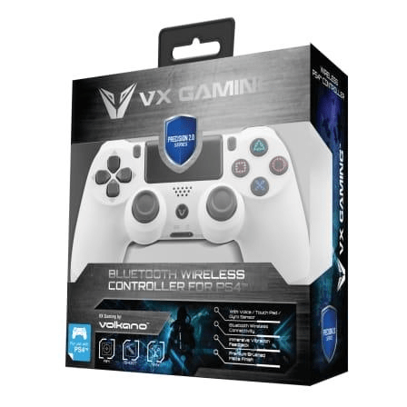 Volkano VX Gaming Precision 2.0 Series Wireless Playstation 4 Controller White VX-169-WT