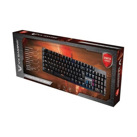 Volkano VX Demeter Series Mechanical Keyboard with Full RGB Lighting VX-172-BK