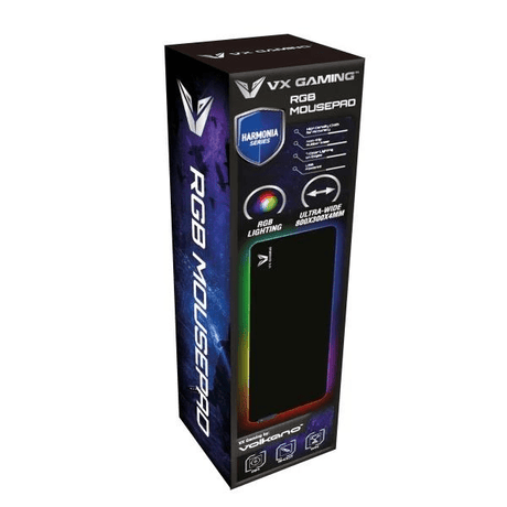 Volkano VX Gaming Harmonia RGB Mousepad VX-175-BK