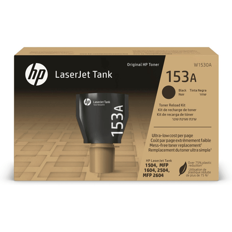 HP 153A Black Original LaserJet Tank Toner Reload Kit W1530A