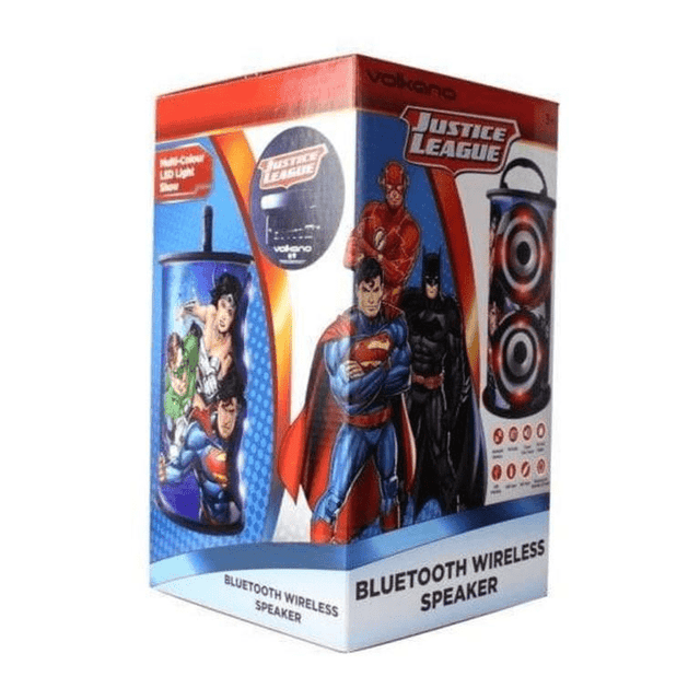 Warner Bros Justice League Barrel Bluetooth Speaker WB-11501-JL