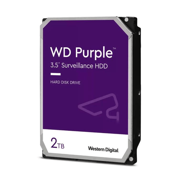 WD Purple 3.5-inch 2TB Serial ATA Internal HDD WD23PURZ