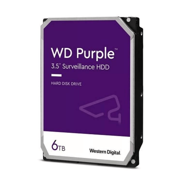 WD 3.5-inch 6TB Serial ATA III Internal Hard Drive WD64PURZ