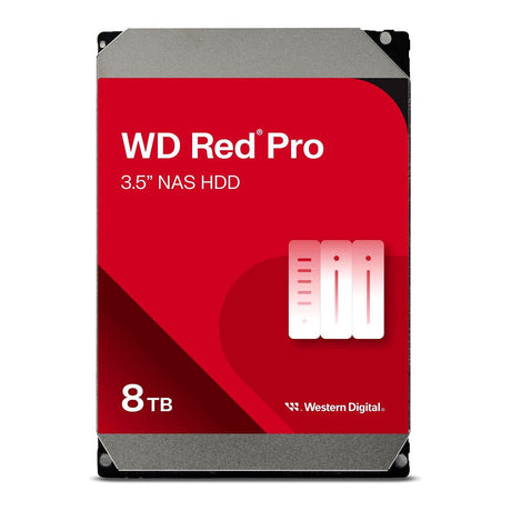 Western Digital Red Pro 3.5-inch 8TB Serial ATA Internal Hard drive WD8005FFBX