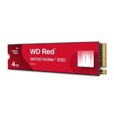 WD Red SN700 4TB PCIE M.2 NAND NVMe Internal SSD WDS400T1R0C