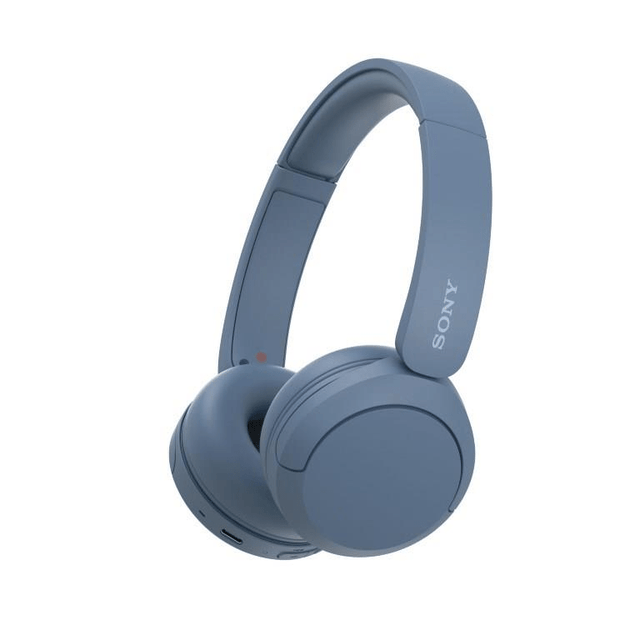 Sony CH520 Wireless Bluetooth On-Ear Headset Blue WH-CH520/LZE