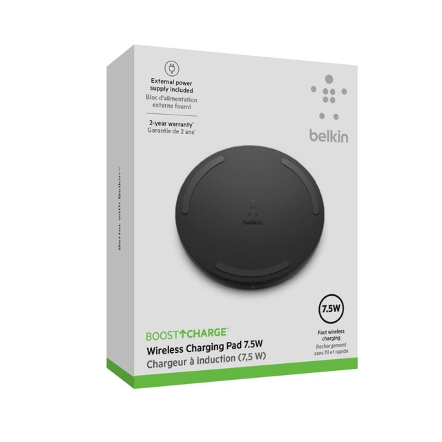 Belkin Boost Charge 10w Wireless Charging Pad Black WIA001VFBK