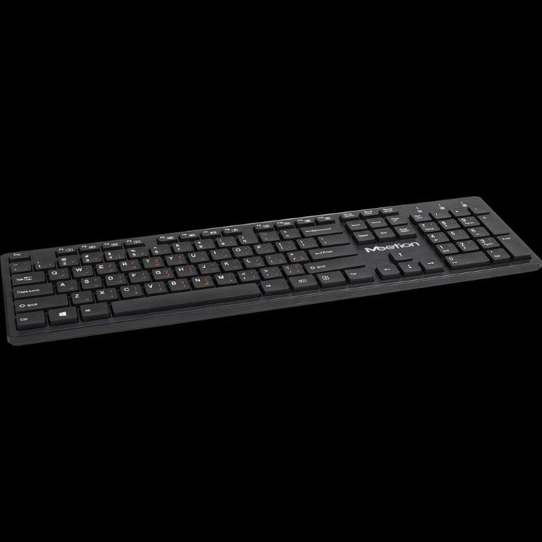 Meetion K841 USB Ultra-thin Chocolate Wireless Keyboard - Black WK841