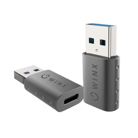 Winx Link Simple USB to Type-C Adapter Dual Pack WX-AD104