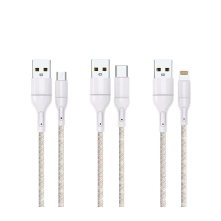 Winx USB 2.0 Charging Cables 30-pack White WX-CB103SET