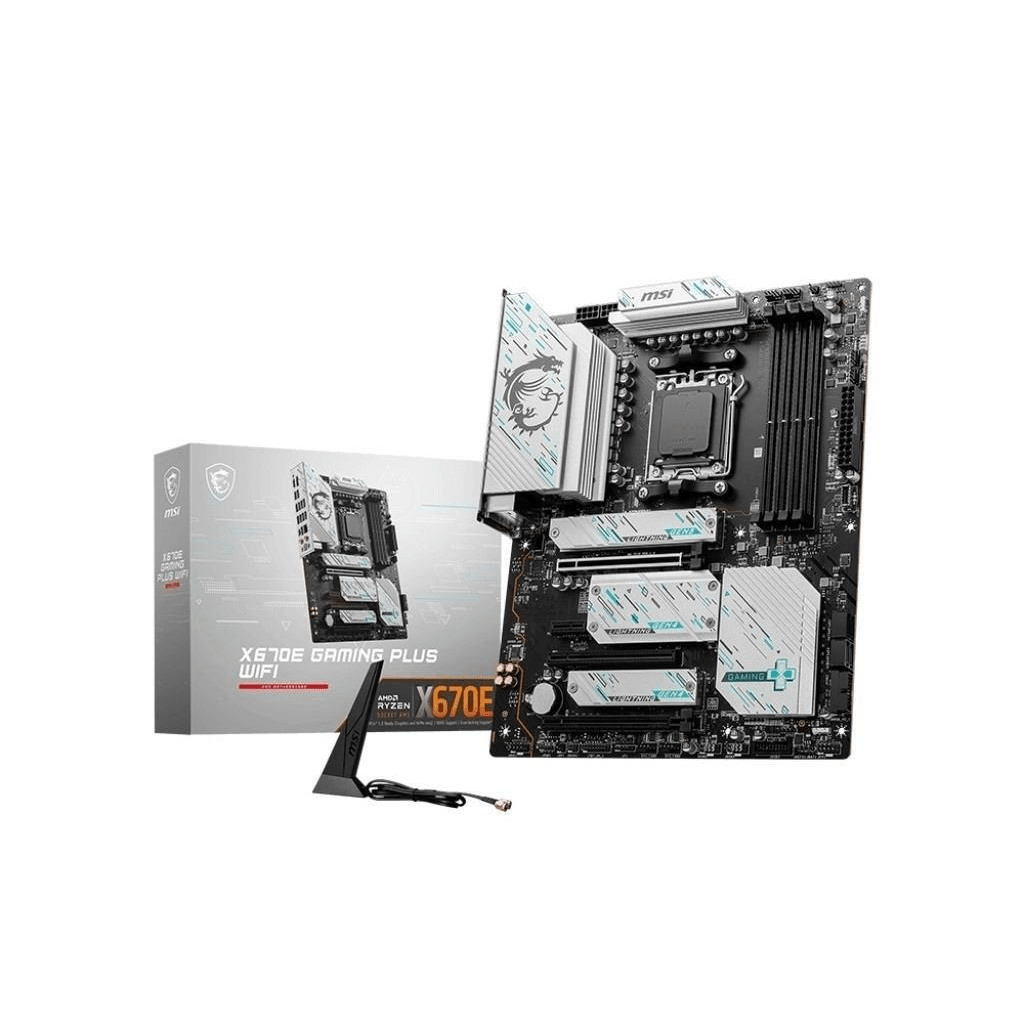 MSI X670E Gaming Plus Wi-Fi AMD Socket AM5 ATX Motherboard