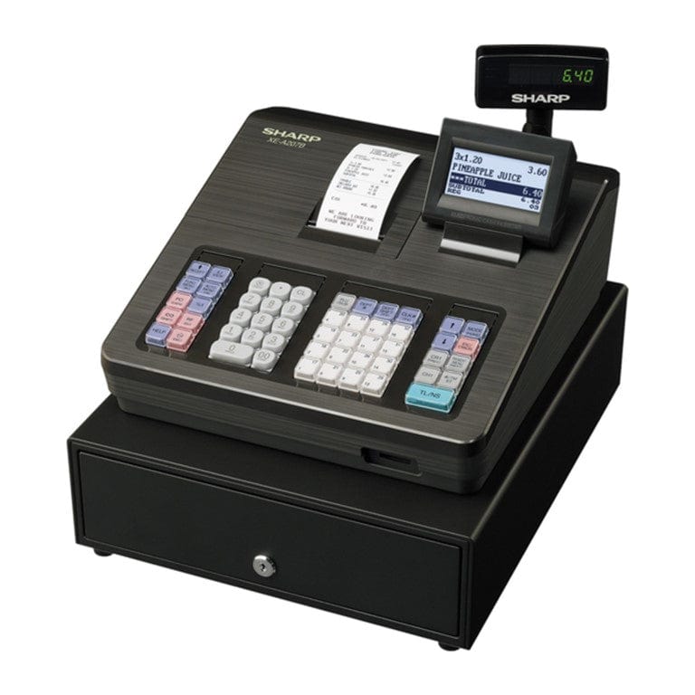 Sharp XE-A207B Cash Register Black