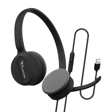 Alcatroz XP 3U USB Headset with Mic - Black XP3UBLK