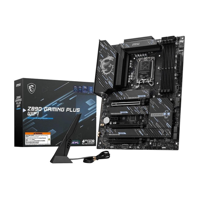 MSI Z890 Gaming PLUS Wi-Fi Intel LGA 1851 ATX Motherboard