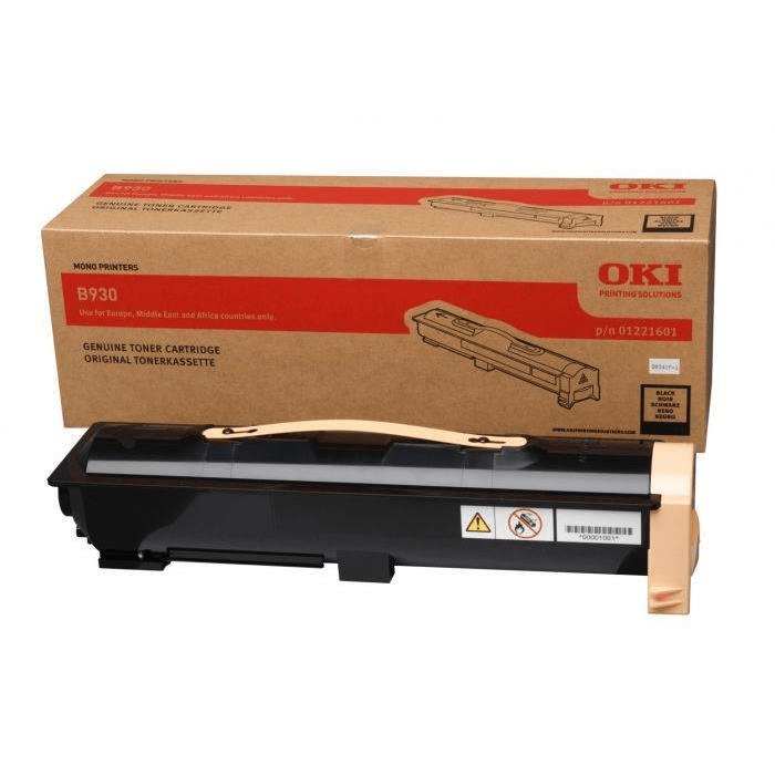 OKI Black toner cartridge for B930 Original 01221601