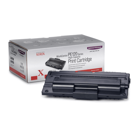 Xerox WorkCentre PE120 Black Toner and Drum Cartridge 5,000 Pages Original 013R00606 Single-pack