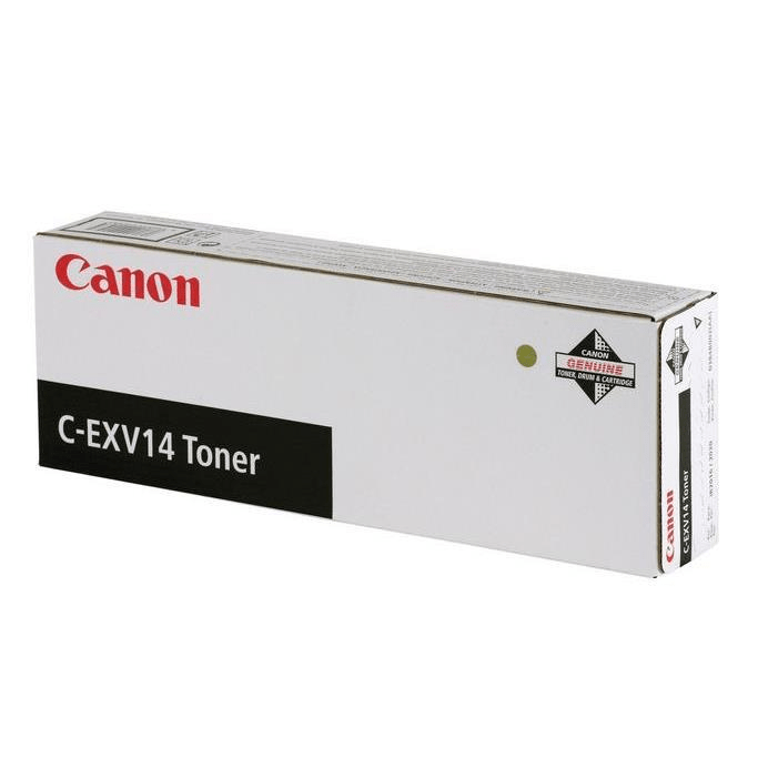 Canon C-EXV 14 Black Toner Cartridge 8,300 Pages Original 0384B006 Single-pack