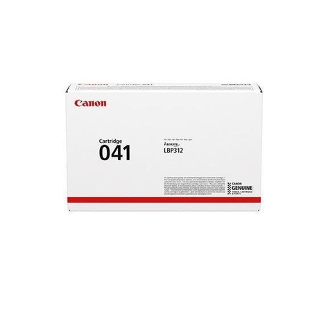 Canon 041 Black Toner Cartridge 10,000 Pages Original 0452C002 Single-pack