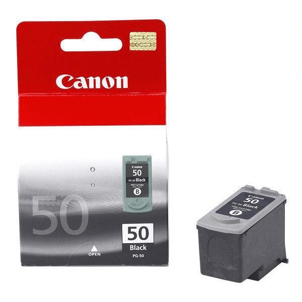 Canon PG-50 Black Printer Ink Cartridge Original 0616B001 Single-pack