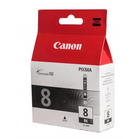 Canon CLI-8BK Black Printer Ink Cartridge Original 0620B024 Single-pack