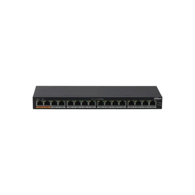 Dahua PFS3016-16GT-190 16-port Gigabit PoE Unmanaged Switch 1.0.01.20.10599