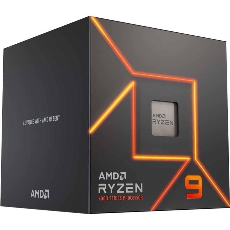 AMD Ryzen 7900 CPU - AMD Ryzen 9 12-core Socket AM5 5.4GHz Processor 100-100000590BOX