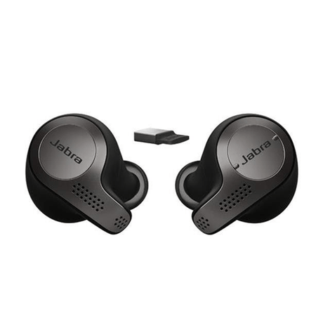 Jabra Evolve 65t Headset In-ear Black 6598-832-109