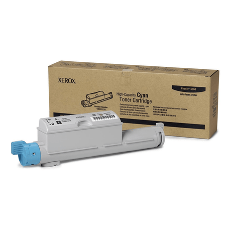 Xerox Phaser 6360 Cyan Toner Cartridge 12,000 Pages Original 106R01218 Single-pack