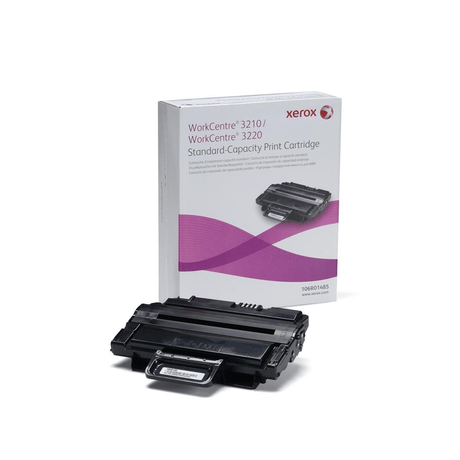 Xerox WorkCentre 3210 3220 Black Toner Cartridge 4,100 Pages Original 106R01487 Single-pack