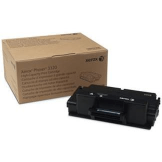 Xerox Phaser 3320 Black Toner Cartridge 11,000 Pages Original 106R02306 Single-pack