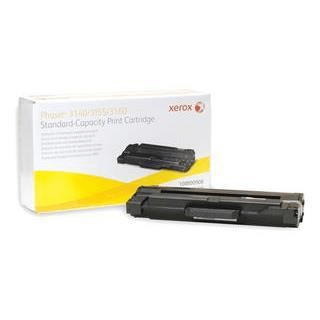 Xerox Phaser 3140 3155 3160 Black Toner Cartridge 1,500 Pages Original 108R00908 Single-pack