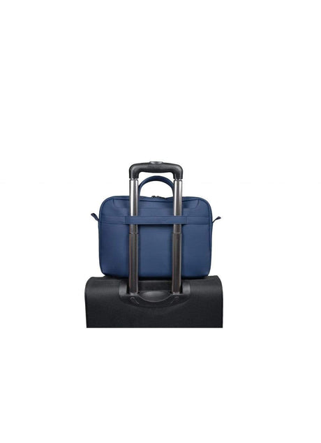 Port Designs Zurich Toploading Notebook Case 14-inch Briefcase Blue