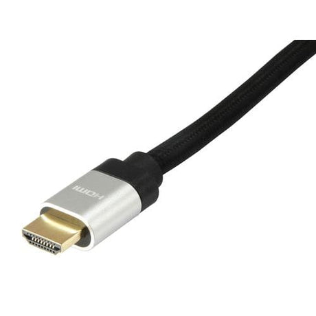 Equip 3m HDMI Type A (Standard)  Cable Black, Silver  - 119382